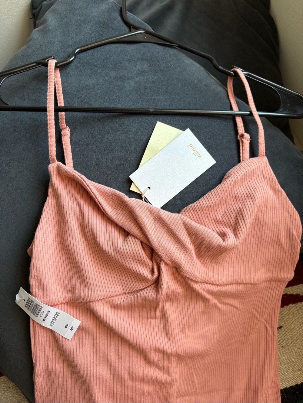 Aritzia Midi Dress Dusty Pink Dress - Picture 2 of 4